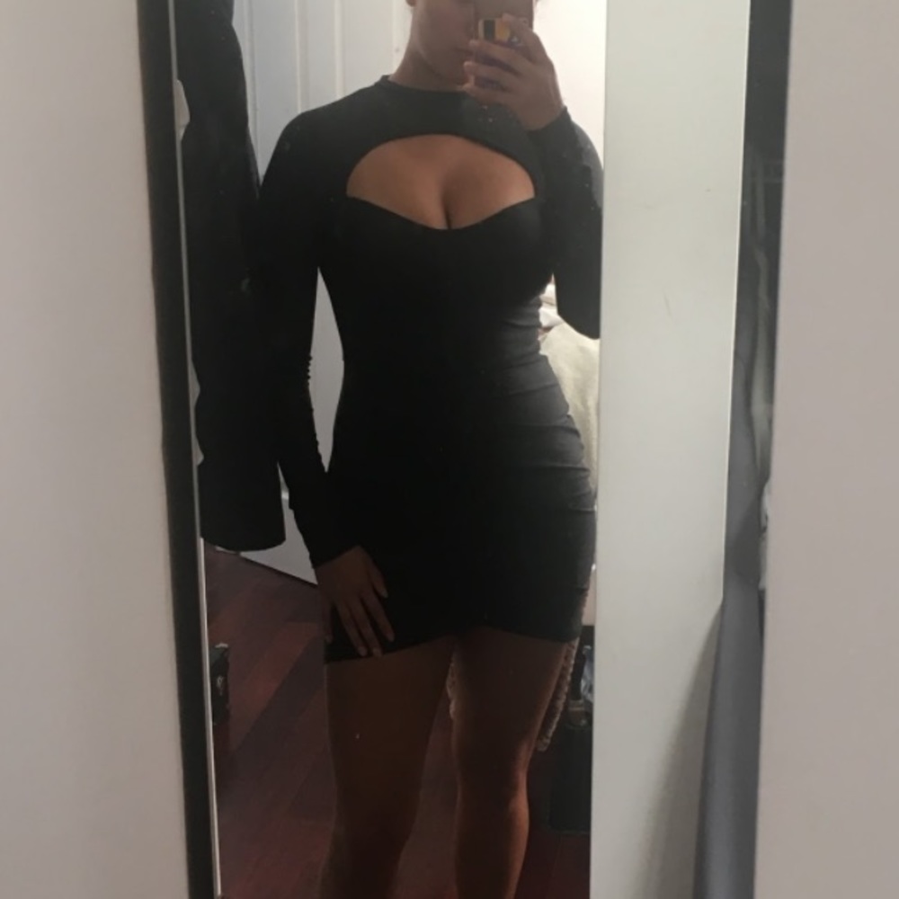 Cut out bodycon dress